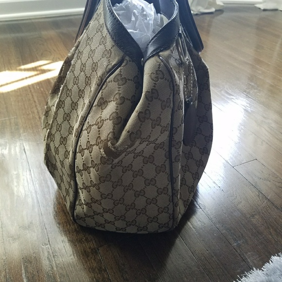 Gucci Sukey Large Brown GG - Picture 7 of 8